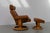 Set of Stressless Reclining Lounge Chair and Ottoman from Ekornes, 2000s For Sale - Image 12 of 18