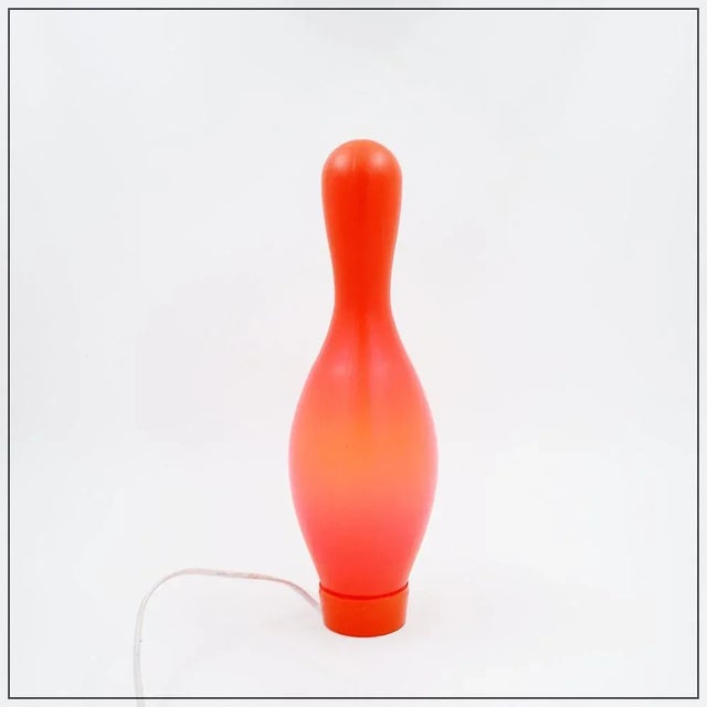Knock-Off Bowling Pin Table Lamp attributed to Josh Owen for Bozart, 2002 For Sale - Image 10 of 10