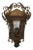 1990s Spanish Gothic Wrought Iron Sconce For Sale