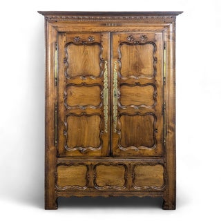 Breton Wardrobe in Cherry Wood, 1800s For Sale