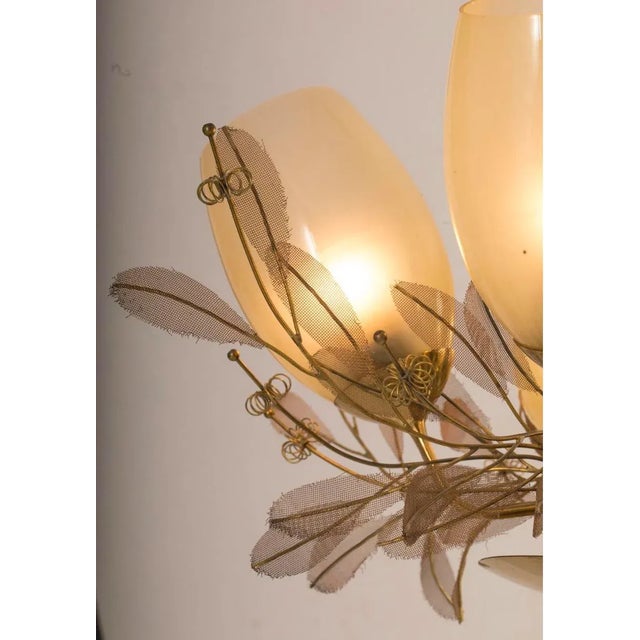 1950s Chandelier by Paavo Tynell / 2 Available For Sale - Image 5 of 5