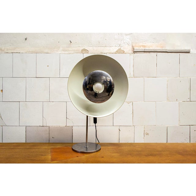 Metal Italian Desk Lamp by Federico Rezzonico and Lorenzo Carmellini for Enrico Tronconi, 1960s For Sale - Image 7 of 7