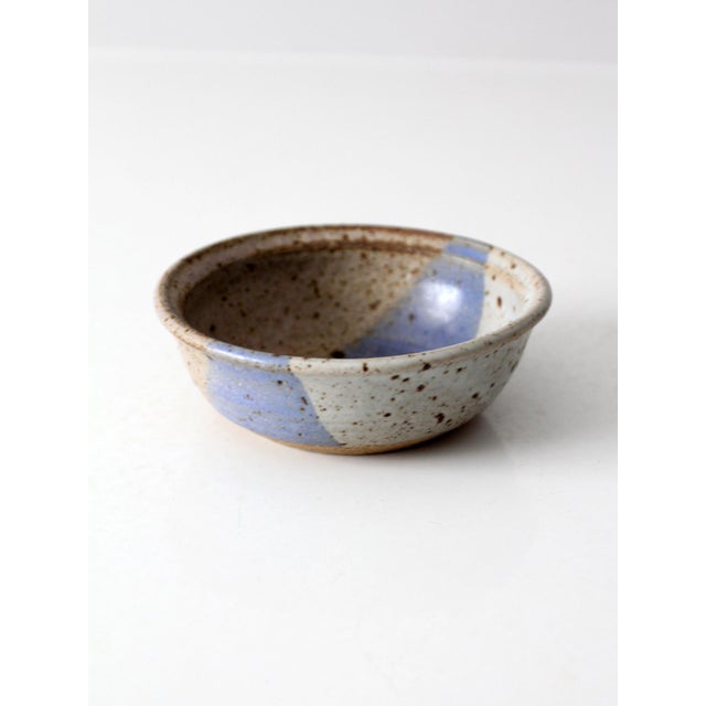 Vintage Handmade Studio Pottery Bowl For Sale - Image 10 of 14