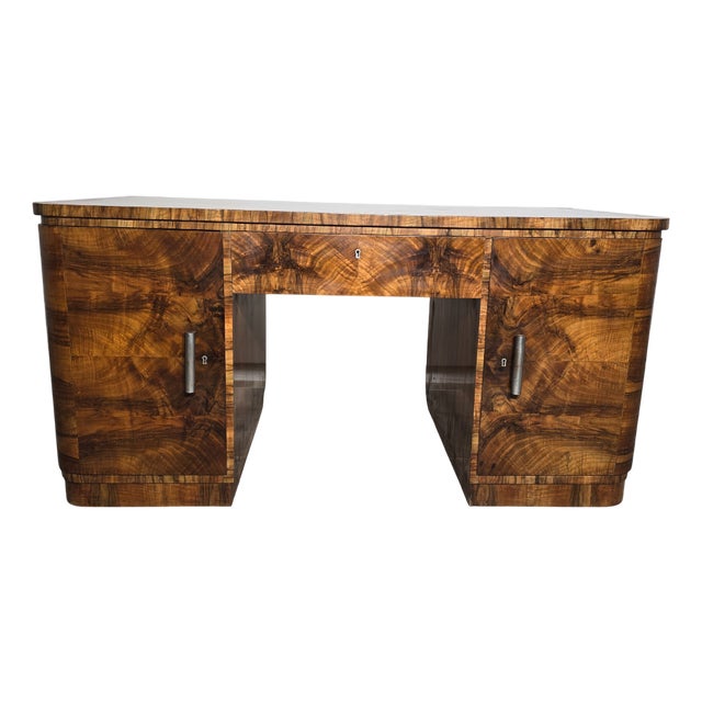 Art Deco Desk, 1930s For Sale