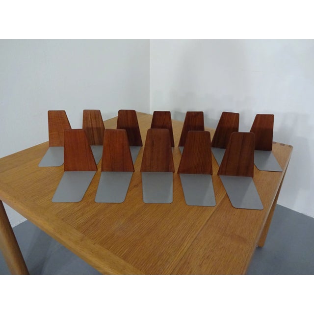 Danish Teak Bookends, 1960s, Set of 2 For Sale - Image 13 of 16