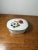 Vintage OMC Japan porcelain trinket box featuring a floral “To Mother With Love” design with gold trim and removable lid....