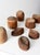 Collection of 8 Early 20th Century Wooden Millinery Hat Blocks For Sale - Image 9 of 17