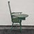 Barnard & Simonds 1960s Vintage Windsor Writing Chair by Barnard & Simonds Co. In Green For Sale - Image 4 of 15