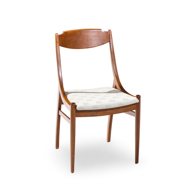 Barney Flagg for Drexel Parallel Mid Century Walnut Dining Chairs - Set of 4 For Sale - Image 10 of 10