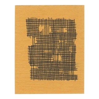 1980s William Glen Davis Miniature Drawing For Sale