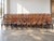 Rare set of 60 bistro chairs, circa 1940-1960, original "pin" model, made of solid wood, with historical provenance from a...