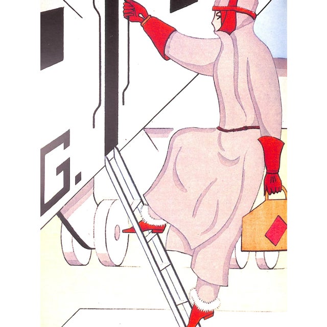 "The Golden Age of Style: Art Deco Fashion Illustration" Book 1976 Robinson, Julian For Sale - Image 9 of 11