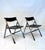 Model P08 Folding Chairs in Stainless Steel and Nylon by Justus Kolberg for Tecno, Italy, 1991, Set of 2 For Sale - Image 15 of 15
