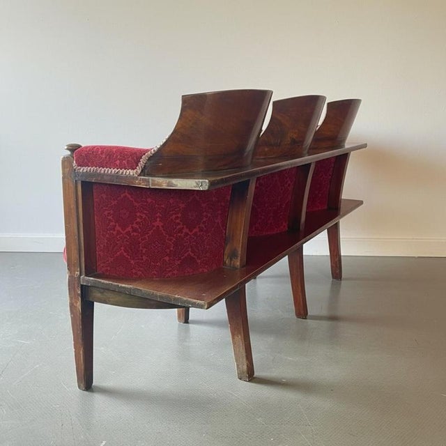 Victorian Theatre Seat Row from Theatre Royal Brighton For Sale - Image 11 of 14