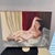 “In Her Room” Reclining Nude Original Oil on Canvas by Michelle Collins For Sale - Image 4 of 4