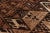 Contemporary French Geometric Brown & Beige Wool Pictorial Rug by Rug & Kilim, France For Sale - Image 9 of 11