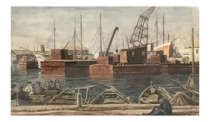 Pierre Desaules, Port De Mallorca, Palma, 1952