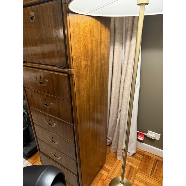 1970s 1970s Drexel Accolade Campaign Lingerie Chest For Sale - Image 5 of 12