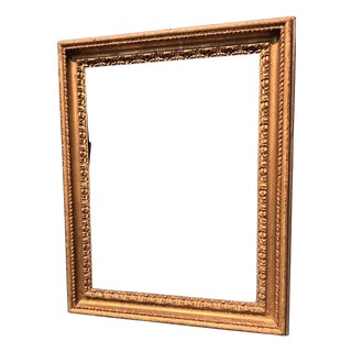 Antique Gold Leaf Frame, 18th Century For Sale