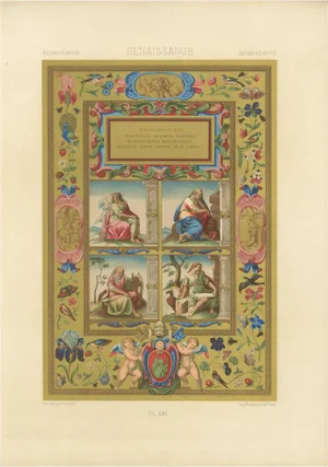 Pralon after Albert Racinet, LXI of L’Ornement Polychrome, 1869, Paper