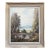 Vintage Landscape -- Sailboats on Mountain Lake by Hans Werner For Sale