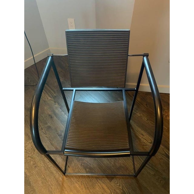 Maurizio Peregalli Postmodern Comoda Armchair Maurizio Peregalli Zeus Noto 80s New Condition Italy For Sale - Image 4 of 6