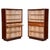 Vintage Art Deco Bookcases in Ash and Mahogany, 1940s, Set of 2 For Sale - Image 12 of 12