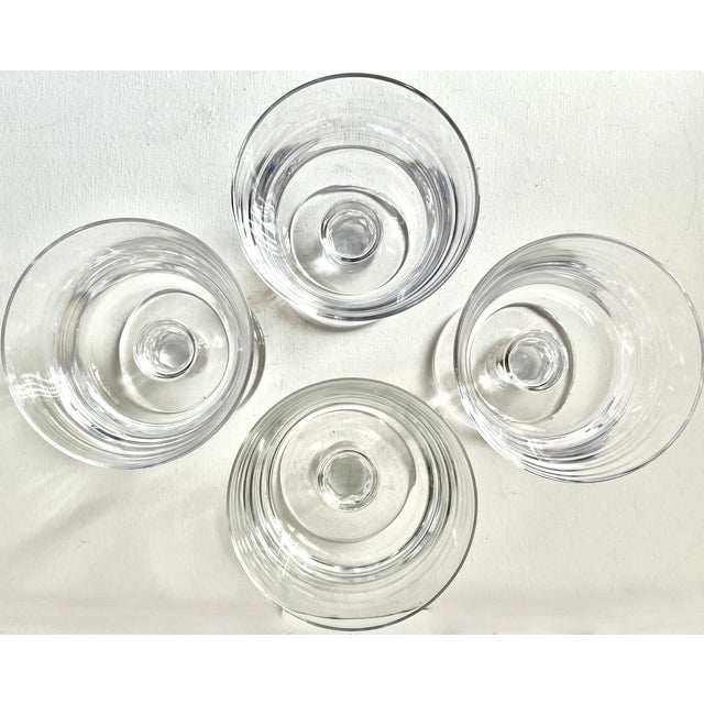 Vintage Dansk Crystal Compotes-Jens Quistgaard-Set 4 For Sale In New York - Image 6 of 9