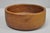 Vintage Mid Century Danish Modern Carved Teak Wood Round Salad Fruit Bowl (B) For Sale - Image 4 of 13