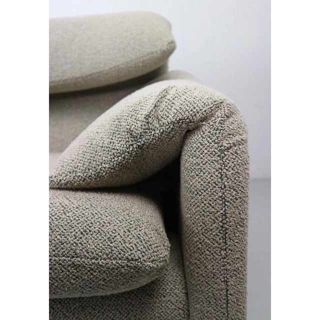 Cassina Maralunga 3-Seater Sofa by Vico Magistretti for Cassina, 1970s For Sale - Image 4 of 9