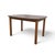 Brown Mid-Century Modern Walnut-Look Laminate Dining Table For Sale - Image 8 of 16