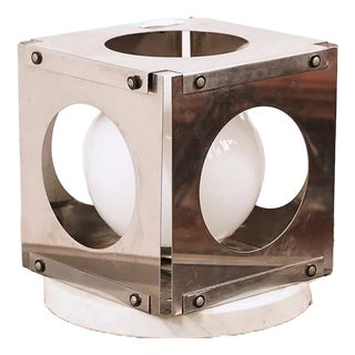 Table Lamp with Marble Base attributed to Reggiani For Sale