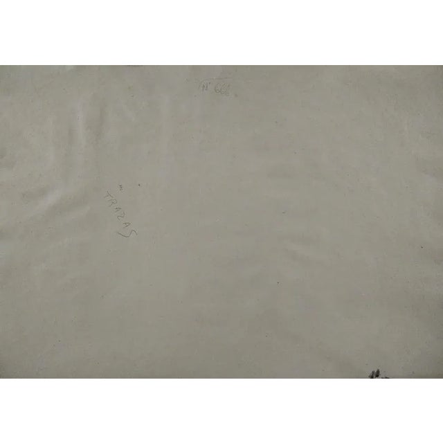 Rafael Ruz, Traces, 1987, Mixed Media on Paper For Sale - Image 6 of 7