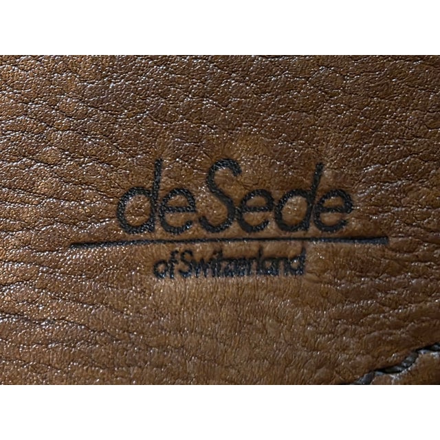 Animal Skin DS-125 Sofa in Cognac Leather by Gerd Lange for de Sede, Switzerland, 1980s For Sale - Image 7 of 13