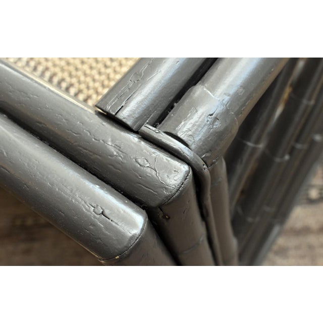 Vintage Bamboo Sofa For Sale In Chicago - Image 6 of 8