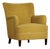 Armchair Redressed in a Cotton Linen Blend, 1940s For Sale