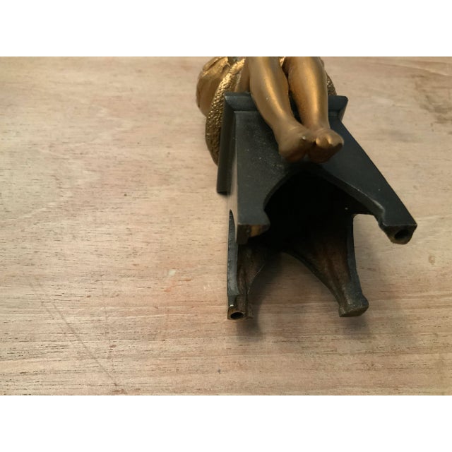 Antique Miniature Sculpture Figurine, Circa 1900 Signed Victor For Sale - Image 12 of 12