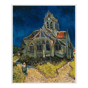 2008 After Van Gogh "The Church at Auvers", First Edition German Poster