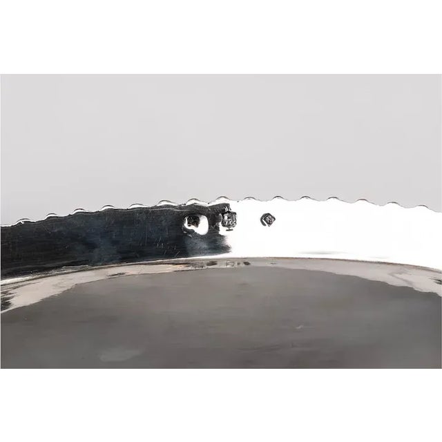 Metal Antique 19th Century English Regency Old Sheffield Silver Knife Serving Bowl For Sale - Image 7 of 9