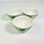 Ceramic Early 21st C Vintage Boho Chic Merlot Grape Motif Dessert Bowls - Set of 3. For Sale - Image 7 of 16