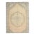 1970s Vintage Turkish Oushak Handmade Wool Cotton Beige Area Rug For Sale