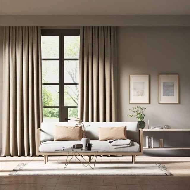 Displaying a coral reef across a linen look ground Khorol is a beautifully versatile fabric that‚Äôs soft to the touch....