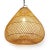 Classic natural rattan Batu drop pendant made from handcrafted traditional weaving techniques with iron wire framing. Each...
