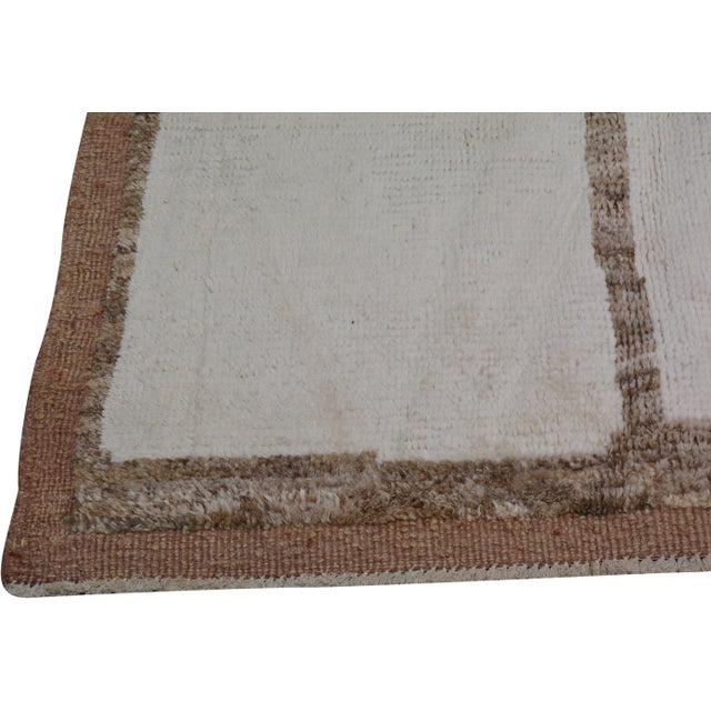 Moroccan Hand Knotted Wool Rug, 9'x12'1" For Sale - Image 4 of 6