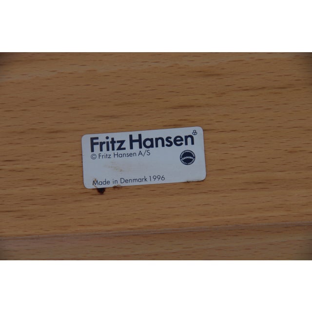 Danish Model B638 Dining Table by Arne Jacobsen & Piet Hein for Fritz Hansen, 1968 For Sale - Image 12 of 13