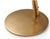 Marble Top Accent Table in Satin Bronze For Sale - Image 4 of 4