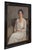 Oswald Grill, Portrait, 1924, Oil on Canvas, Framed, in Very Good conditions. Designed 1920 to 1949 This piece has an...