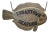 Edgartown Seafood Carved Flounder Trade Sign For Sale