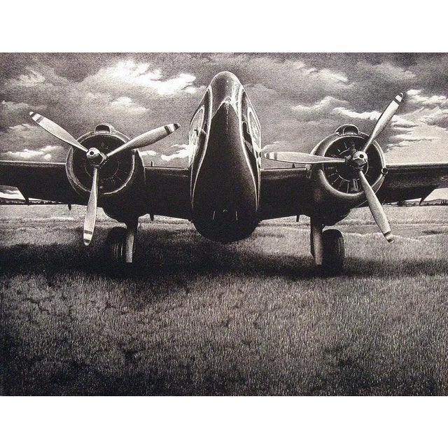 Unframed original limited edition relief etching by Malcolm Childers. Pencil signed, dated "2 March, 1980", titled and...