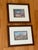 Framed prints of Providence with architectural city detail—an evocative pair for a study, entry, or gallery wall with New...